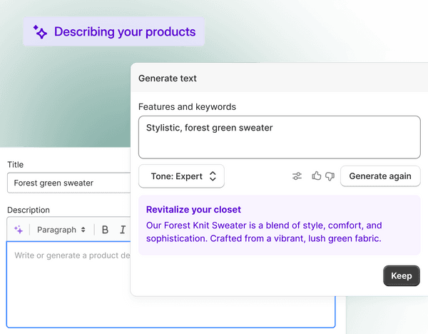 An empty carousel ride at night.
